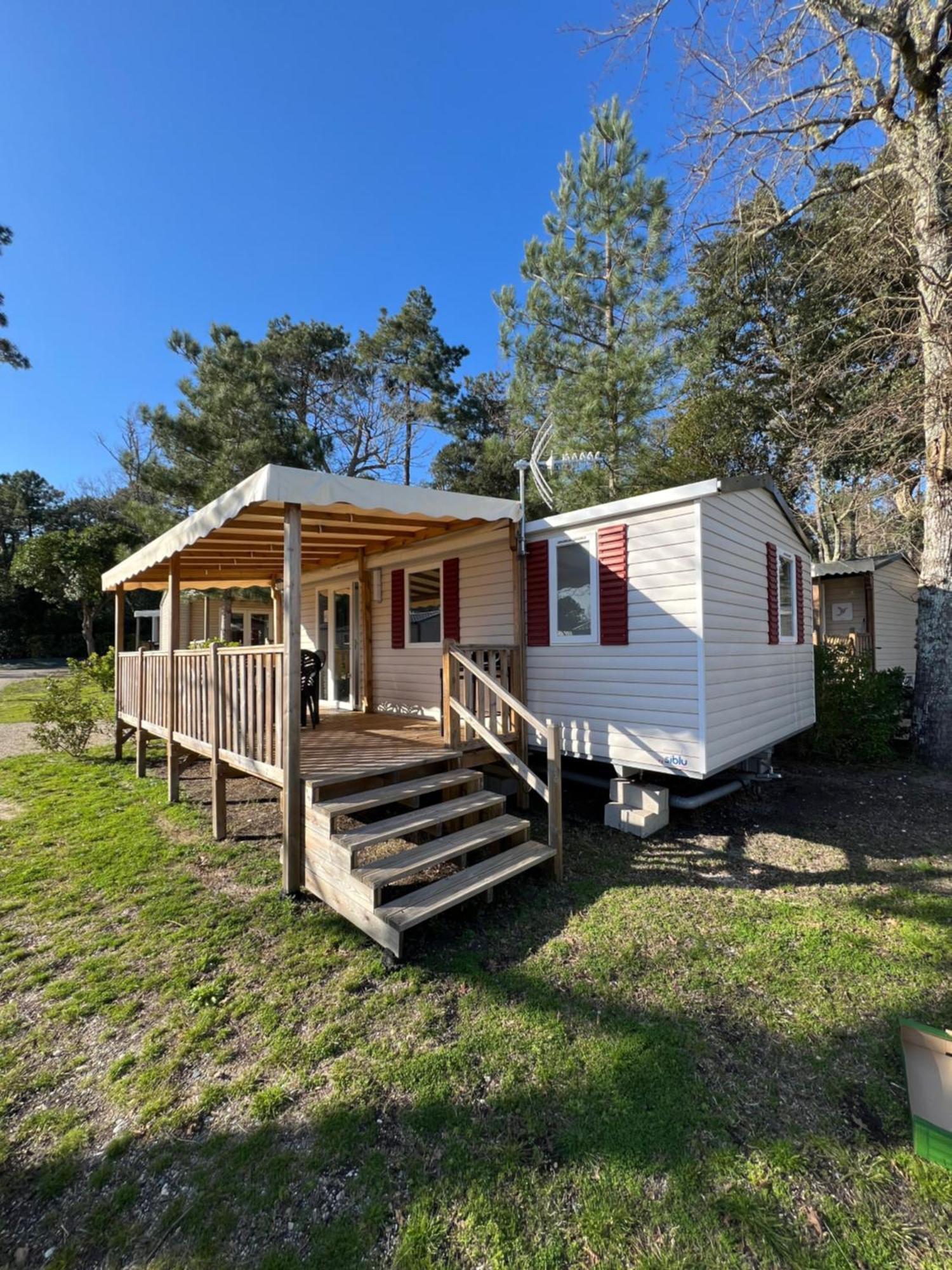 Mobilhome Grand Confort 6 Couchages Cap Ferret Lège-Cap-Ferret Εξωτερικό φωτογραφία