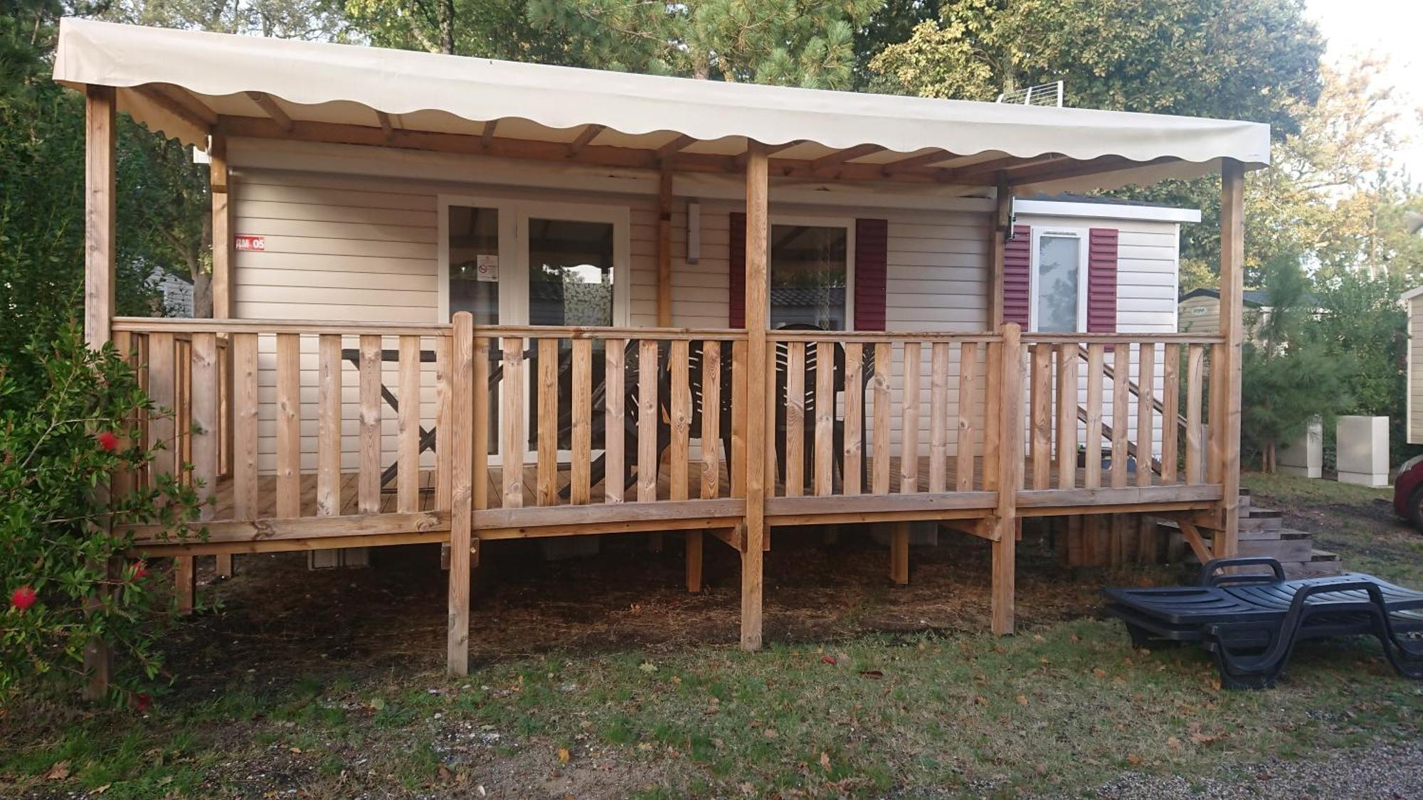 Mobilhome Grand Confort 6 Couchages Cap Ferret Lège-Cap-Ferret Εξωτερικό φωτογραφία